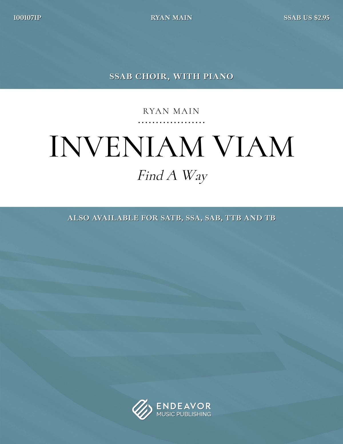 Inveniam Viam by Ryan Main - choral sheet music