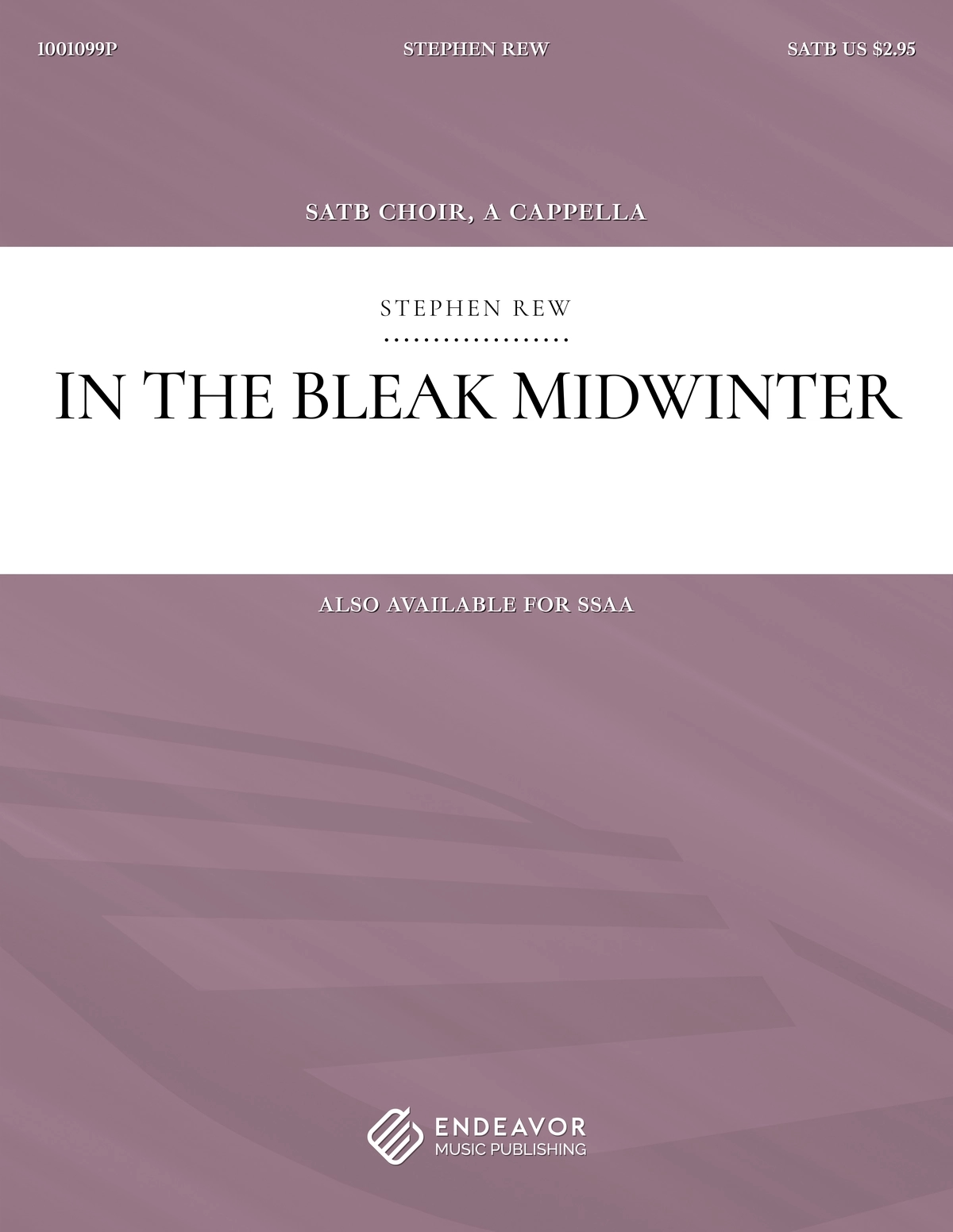 In The Bleak Midwinter by Stephen Rew - choral sheet music