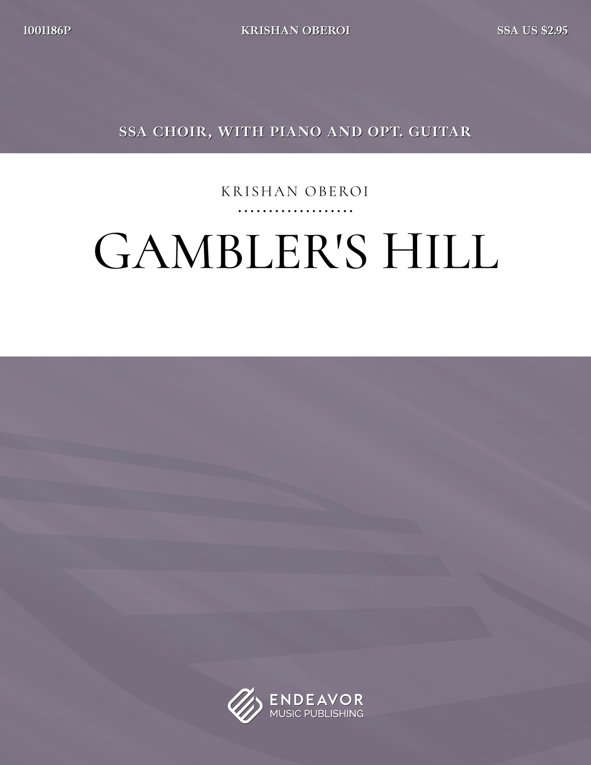 Gambler's Hill by Krishan Oberoi - choral sheet music