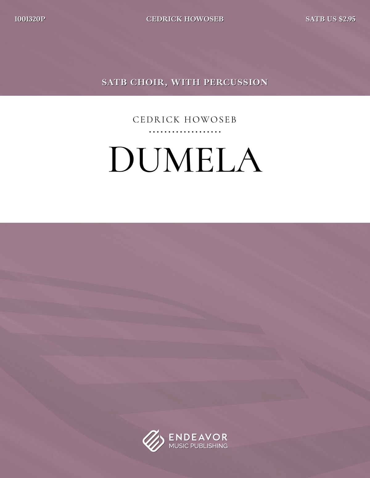 Dumela by Cedrick Howoseb - choral sheet music