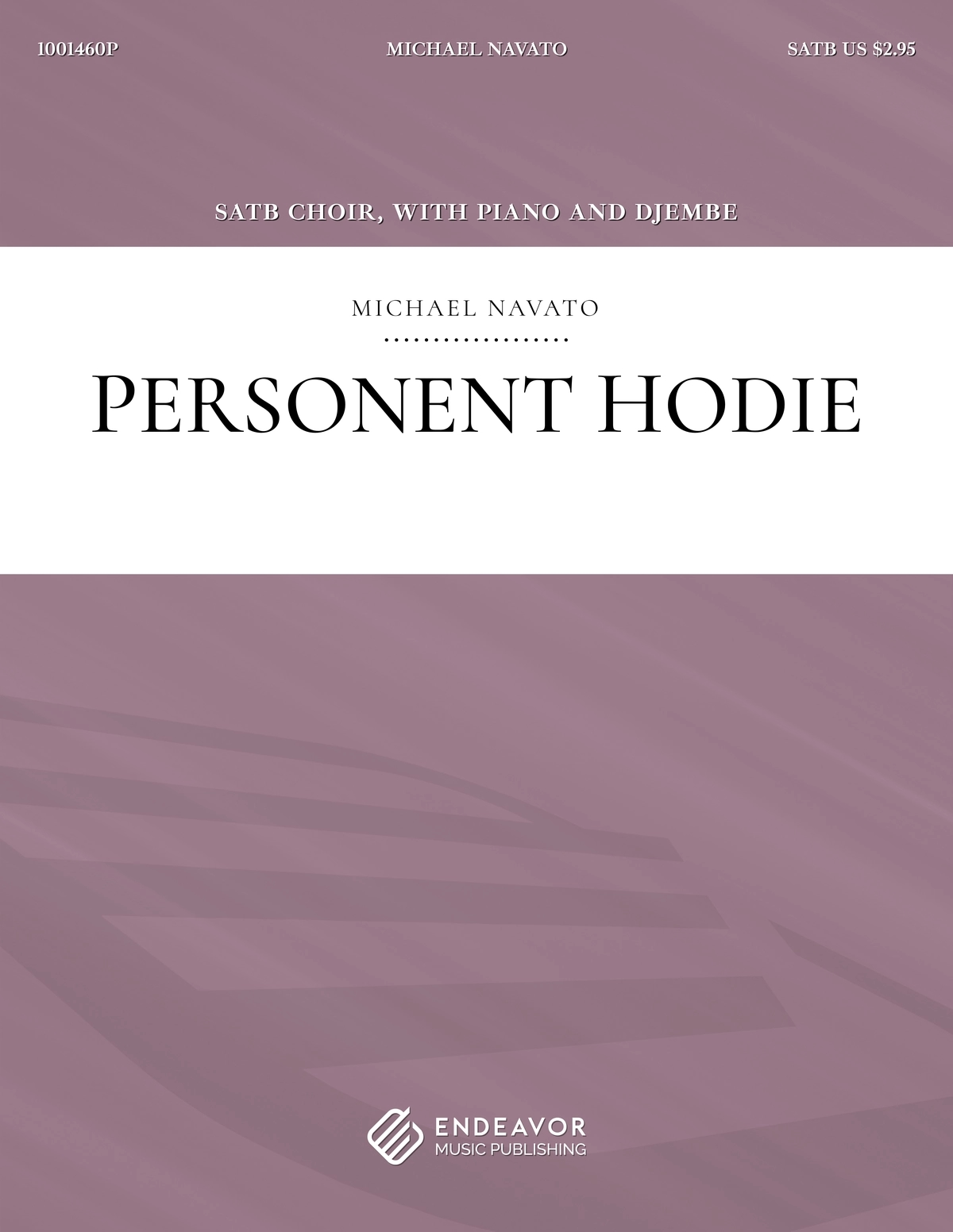 Personent Hodie by Michael Navato - choral sheet music