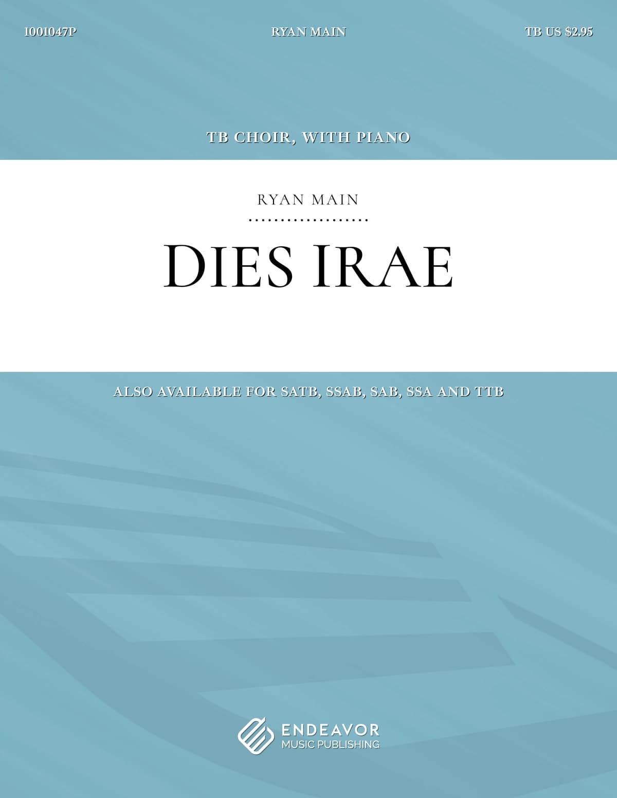 Dies Irae by Ryan Main - choral sheet music