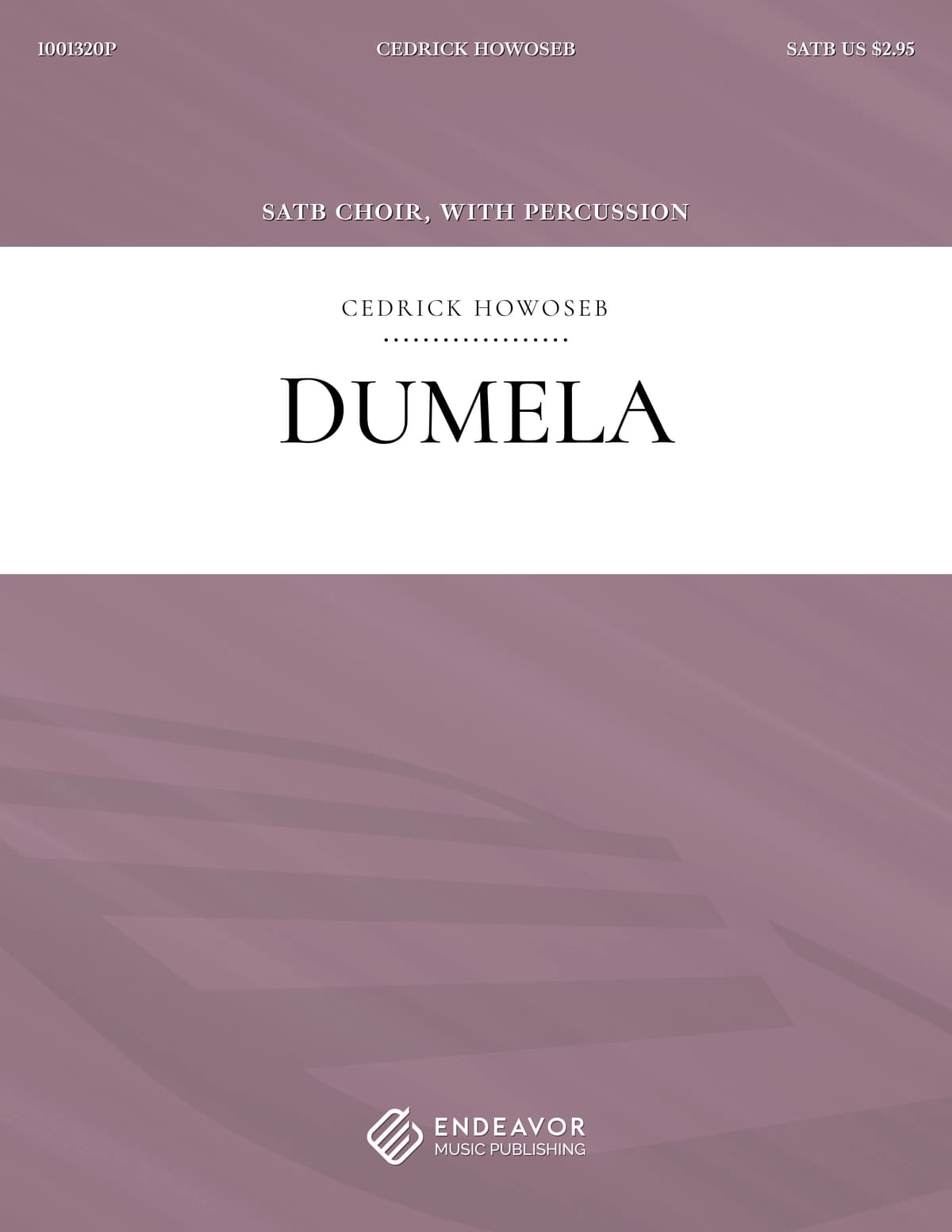 Dumela by Cedrick Howoseb - choral sheet music